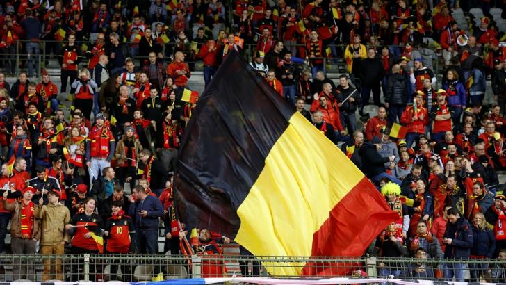 Belgium fans.